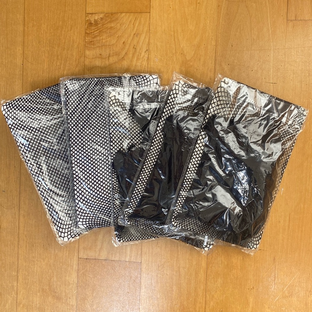 Set of 5 fishnet tights